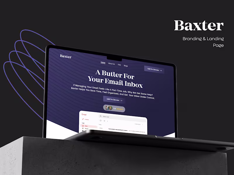 Cover image for Baxter — Web Design & Branding