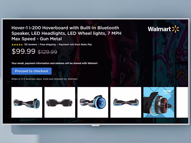 Cover image for Design of Roku's Shoppable Ads Experience