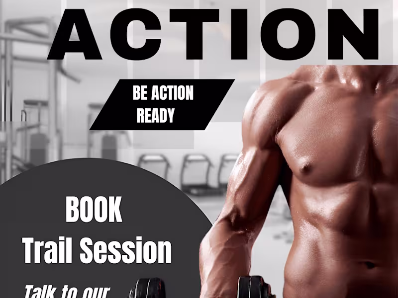 Cover image for Health & Fitness Poster Designing