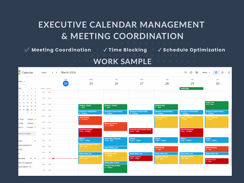Cover image for Stay organized with efficient calendar