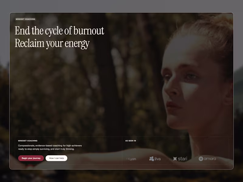 Cover image for Suvi — Therapy & Wellness Framer Template
