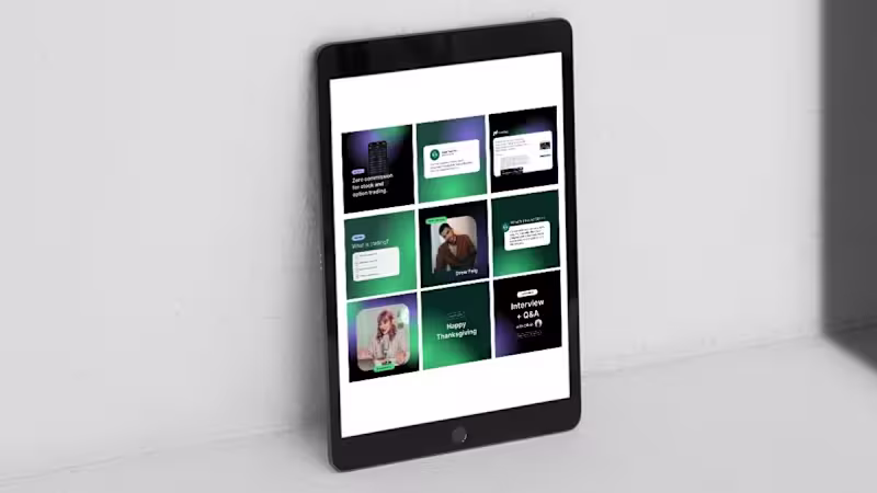 Cover image for Stonk Tech - Instagram Styling & Templates