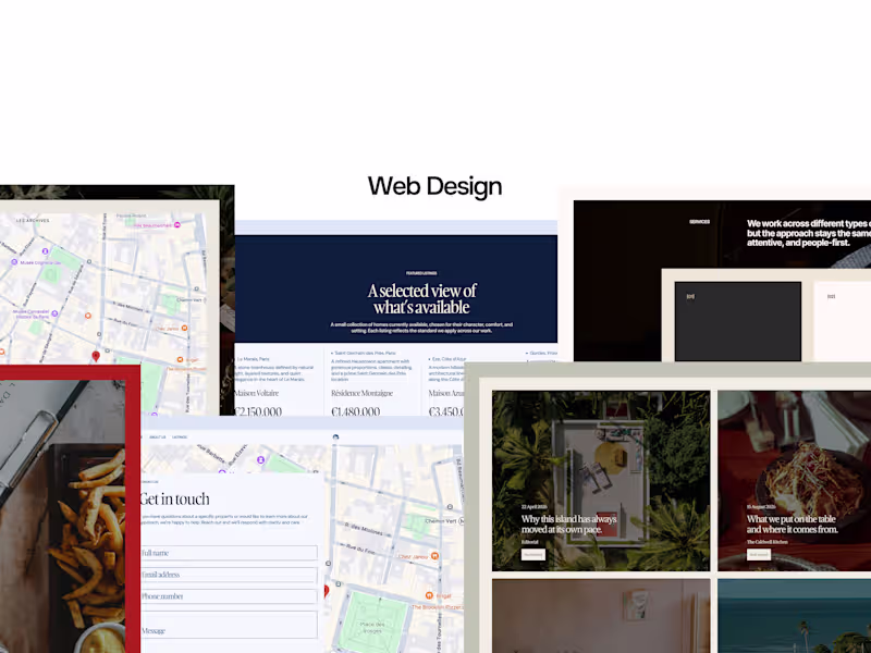 Cover image for Website Design