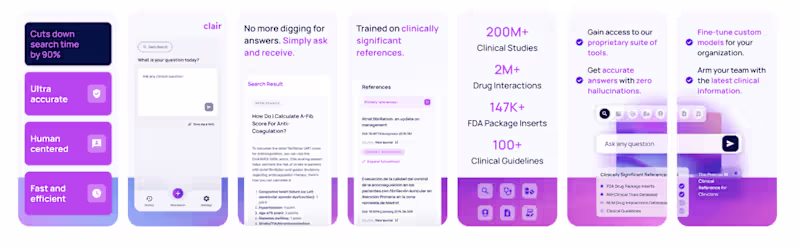 Cover image for Clair - The AI Clinical Reference Tool for Clinicians