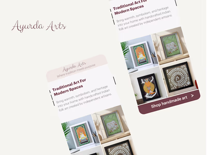 Cover image for Ayurda Arts — Cultural Storytelling Social System