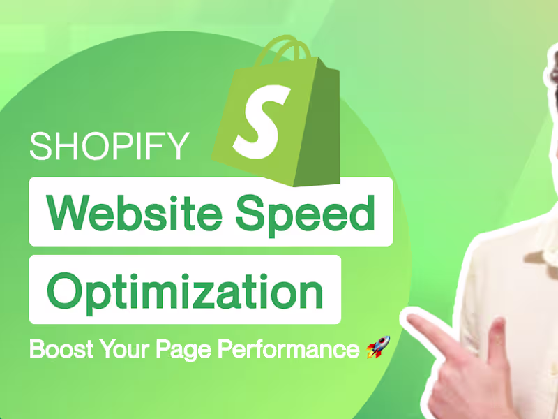 Cover image for Shopify Website Speed Optimization 