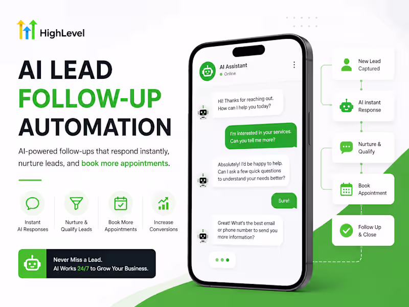 Cover image for AI Lead Follow-Up & Conversion System