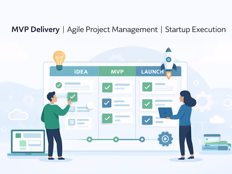 Cover image for Agile PM | MVP & Startup Product Delivery for Web & Mobile Apps