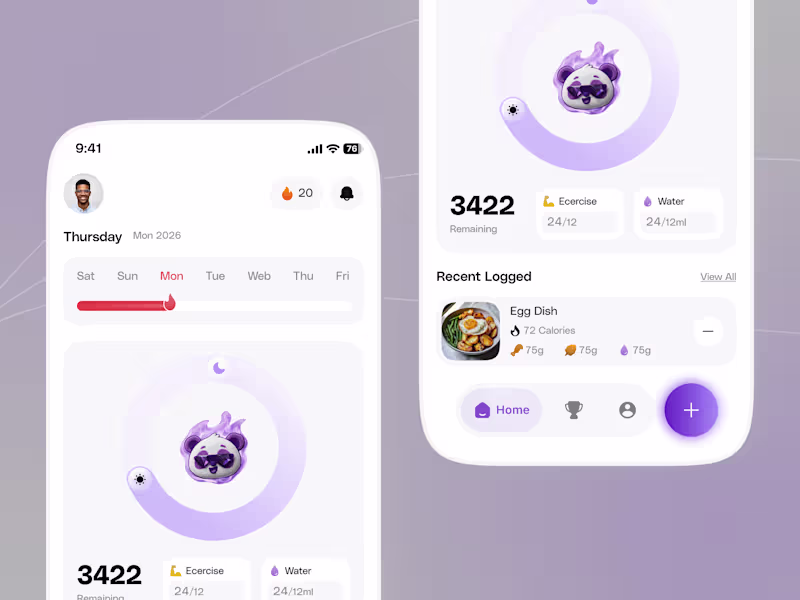 Cover image for Calorie Tracker & Wellness App