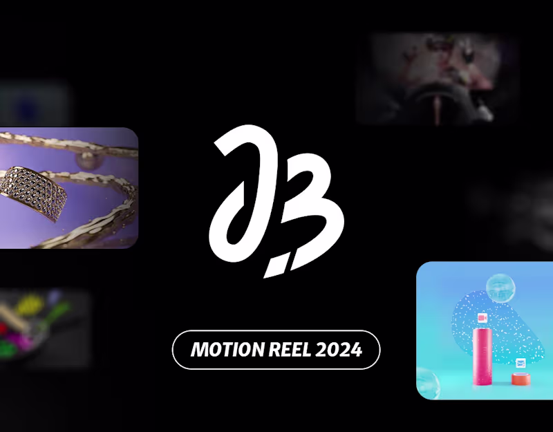 Cover image for Motion reel 2024