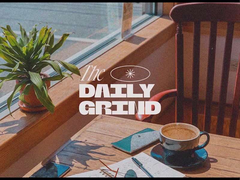 Cover image for Daily Grind - Coffee shop branding