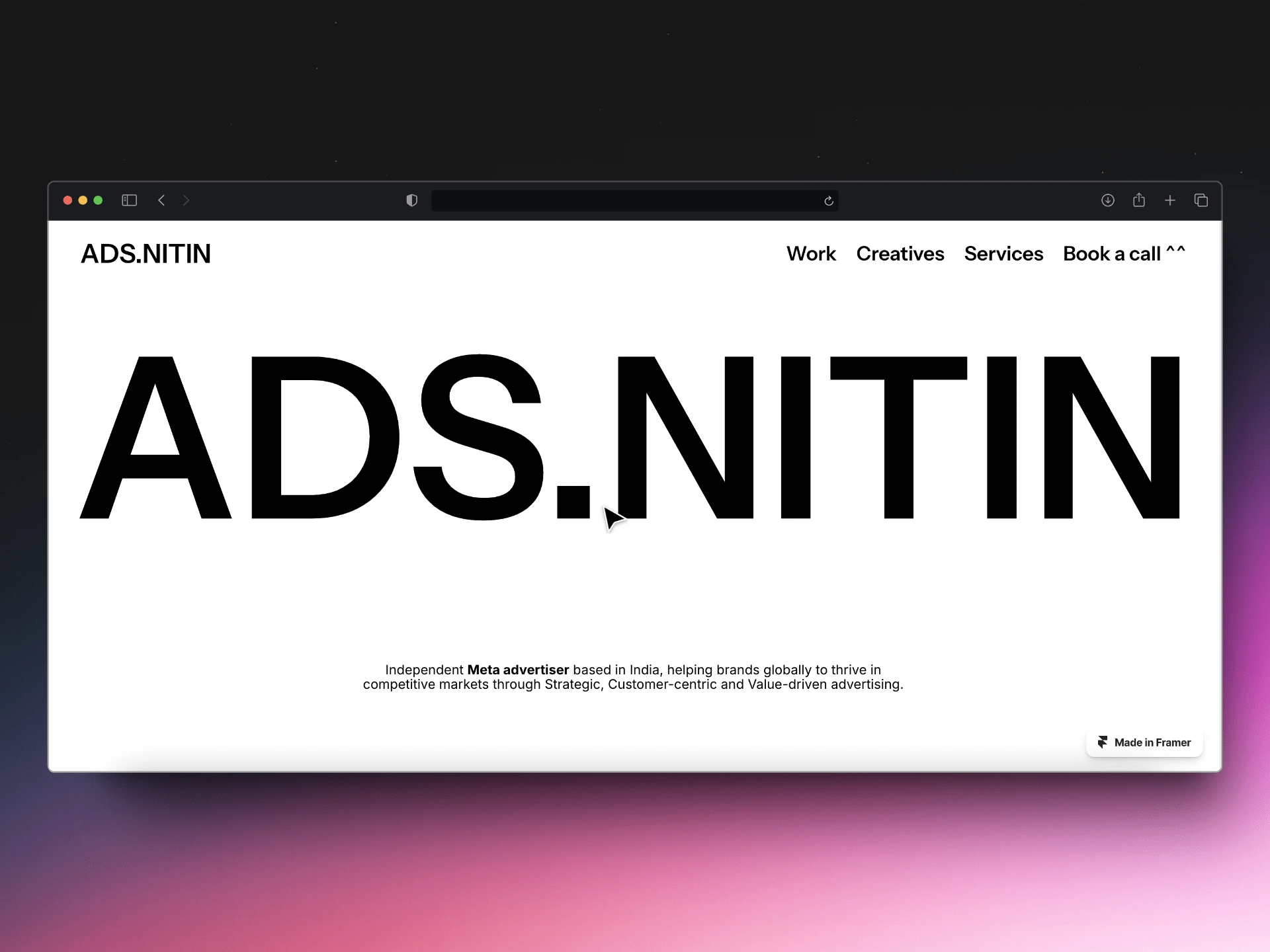 Ads Nitin Home Page