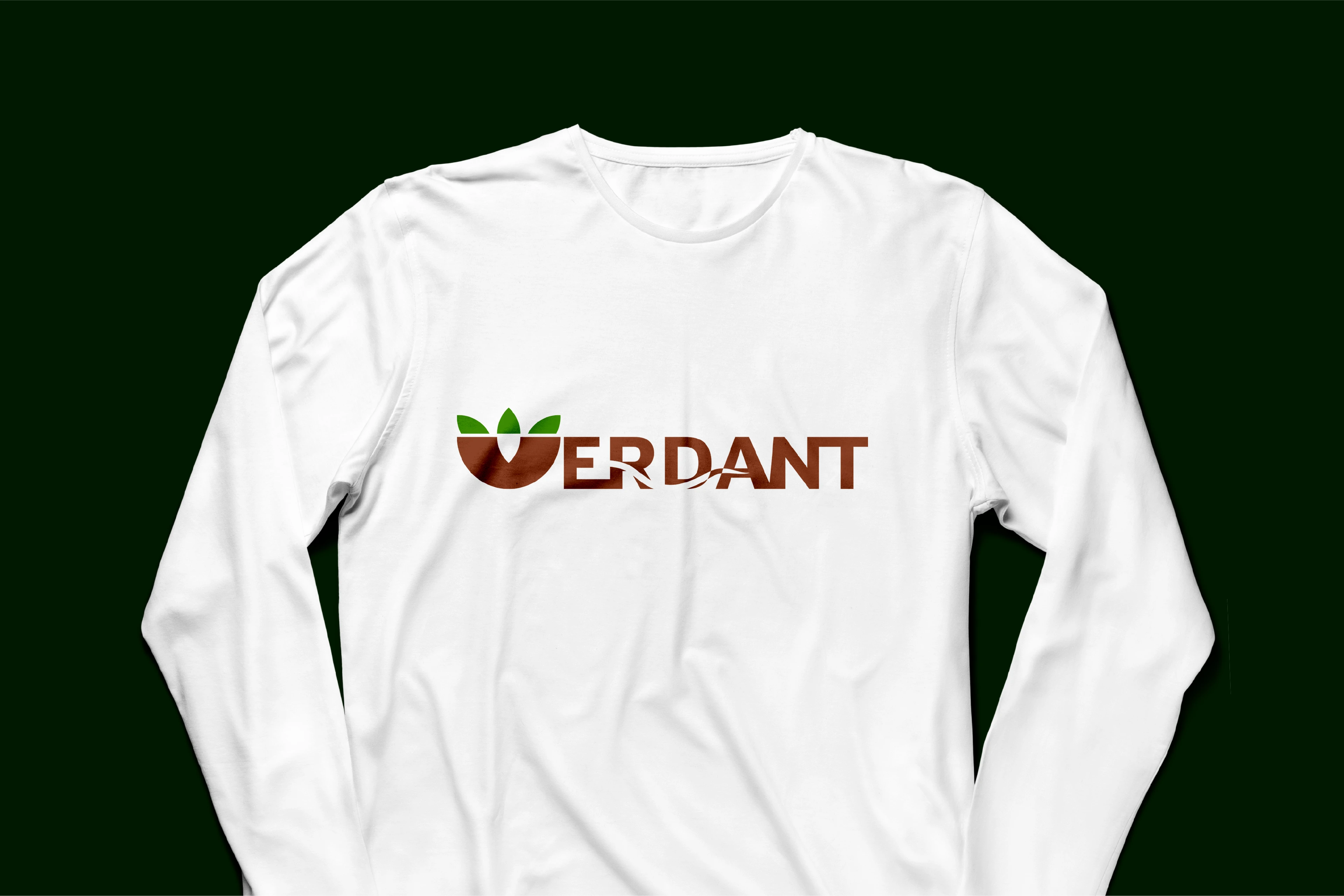 A long-sleeved t-shirt mockup