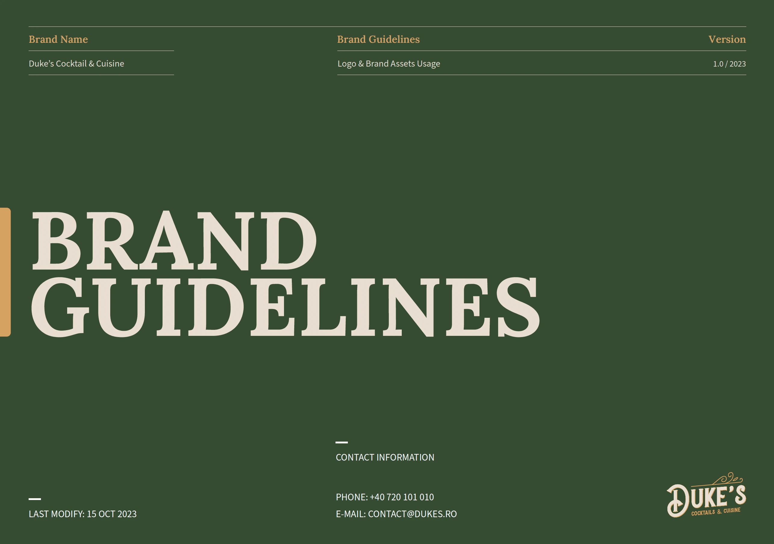 Duke's Brand Guidelines