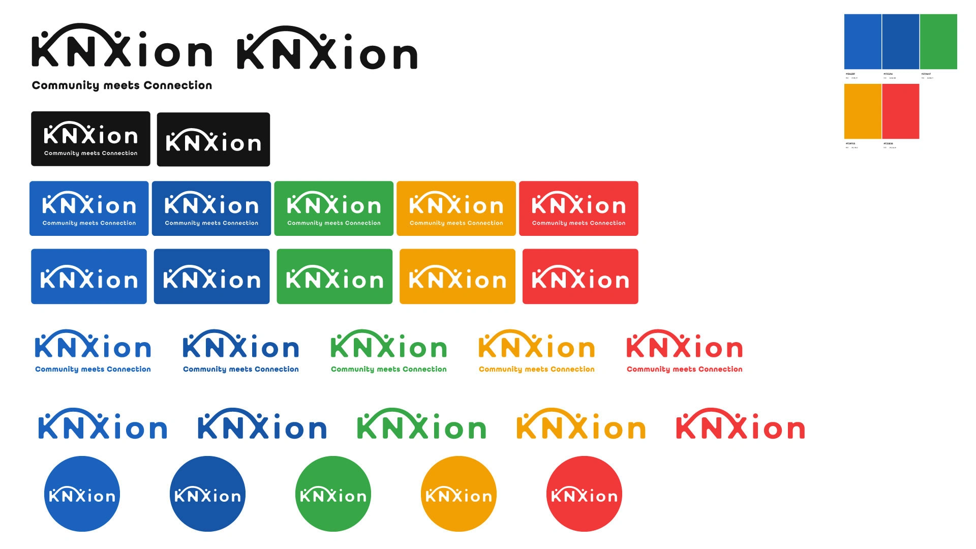 Knxion Events New Logo & Colour Scheme