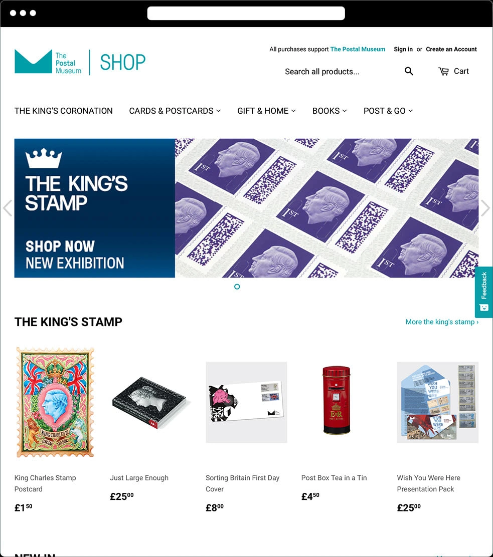 The Postal Museum - online shop 