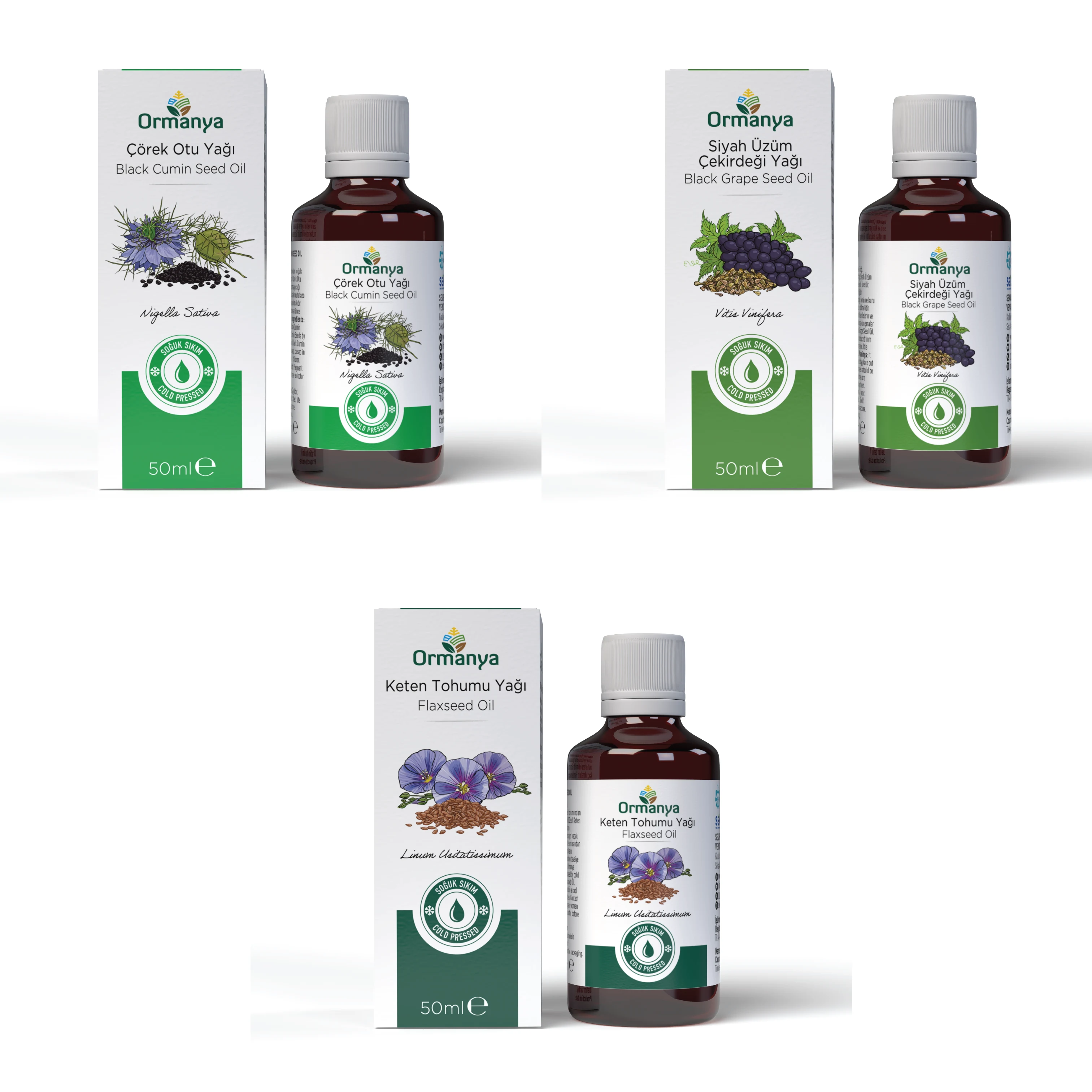 Label and Packaging Designs for the Seed Oil