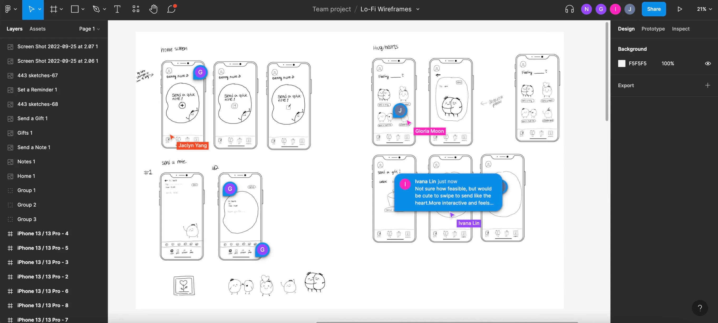 Parallel prototyping: feedback giving 