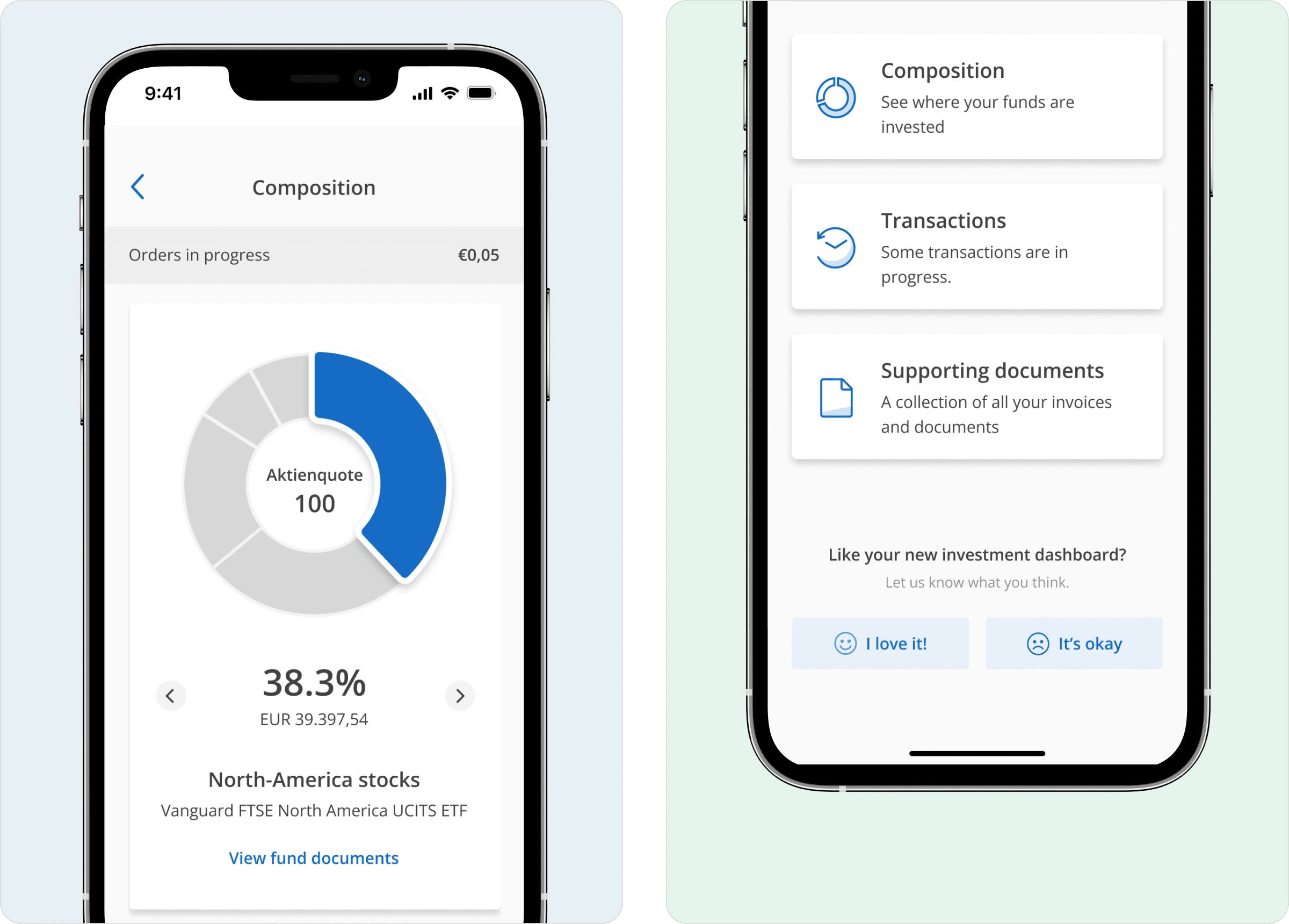 Composition page & Inline user feedback