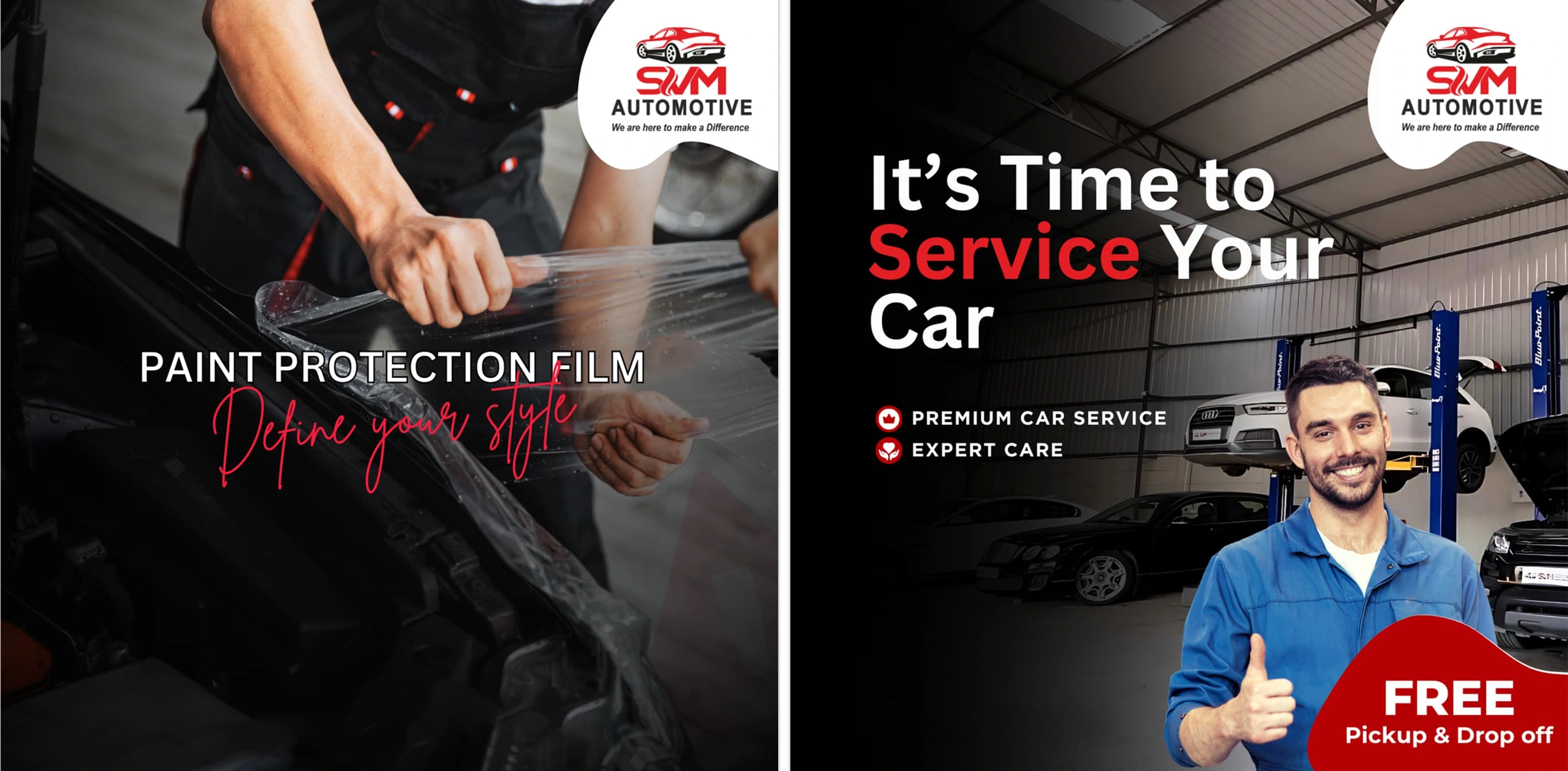 SVM Automobile - Social media Post design