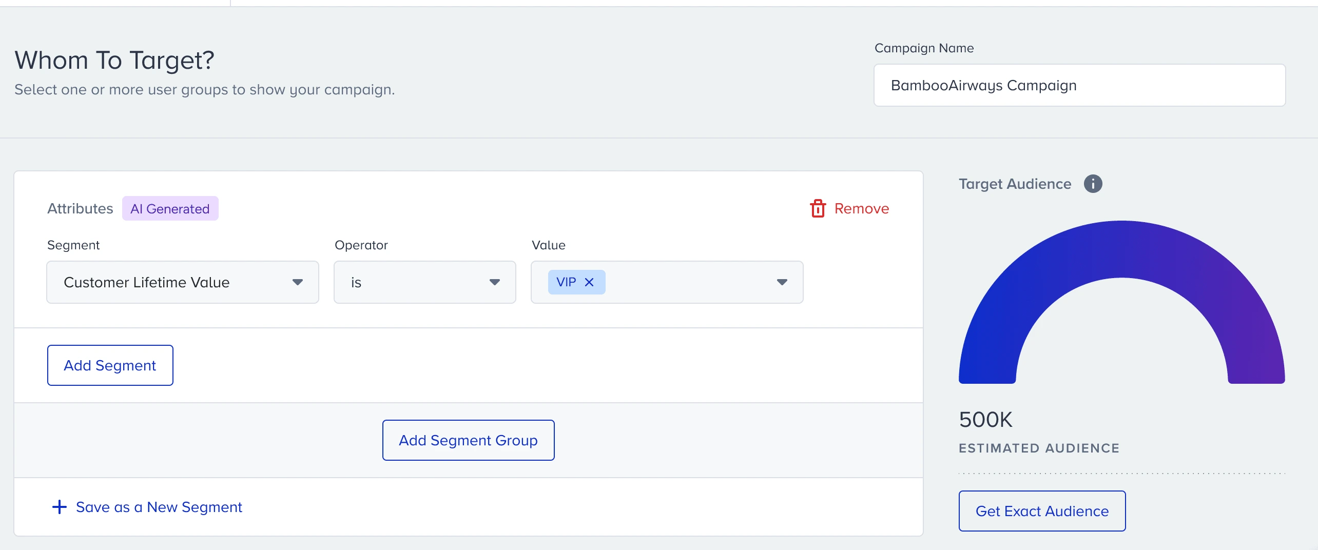 The AI-Created segment is marked as AI-Generated 