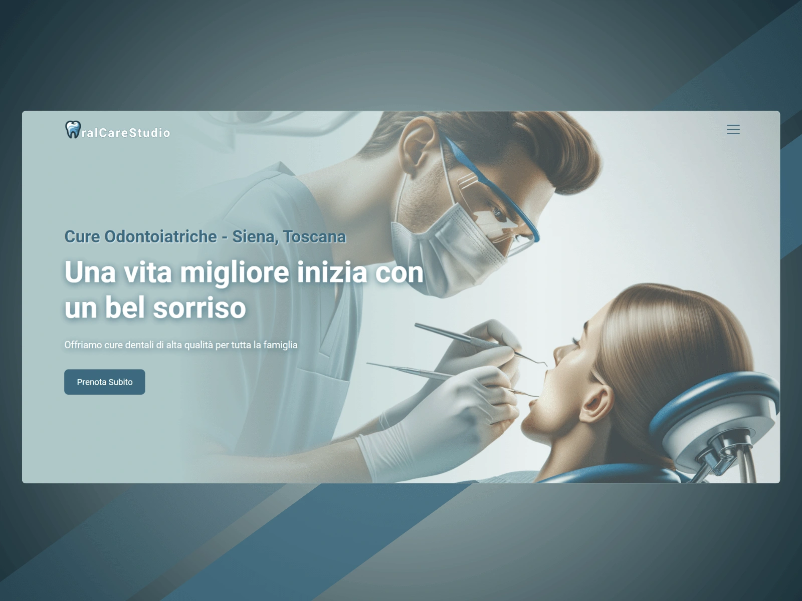 Conceptual Dental Clinic Web Site