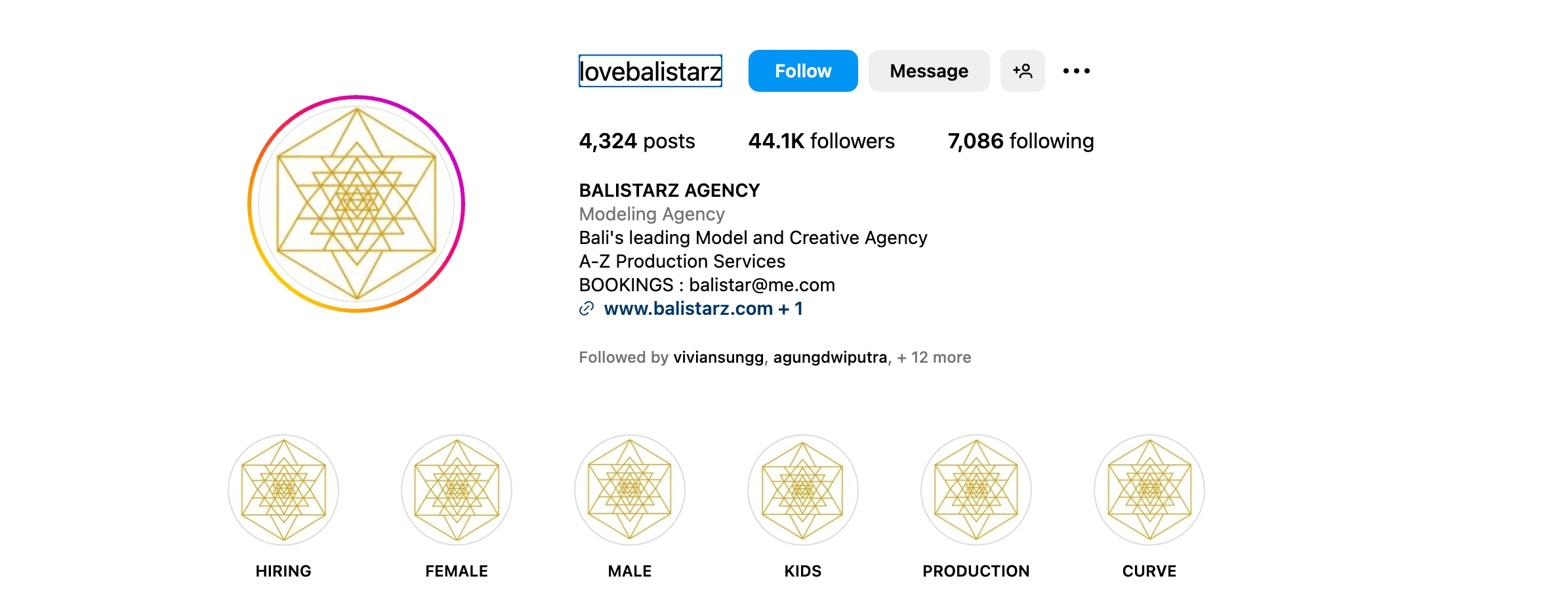 Balistarz Instagram