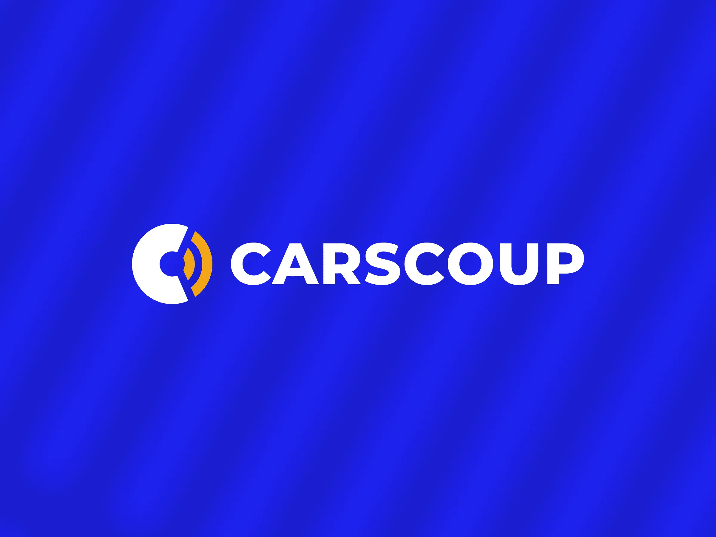 Carscoup on Blue background