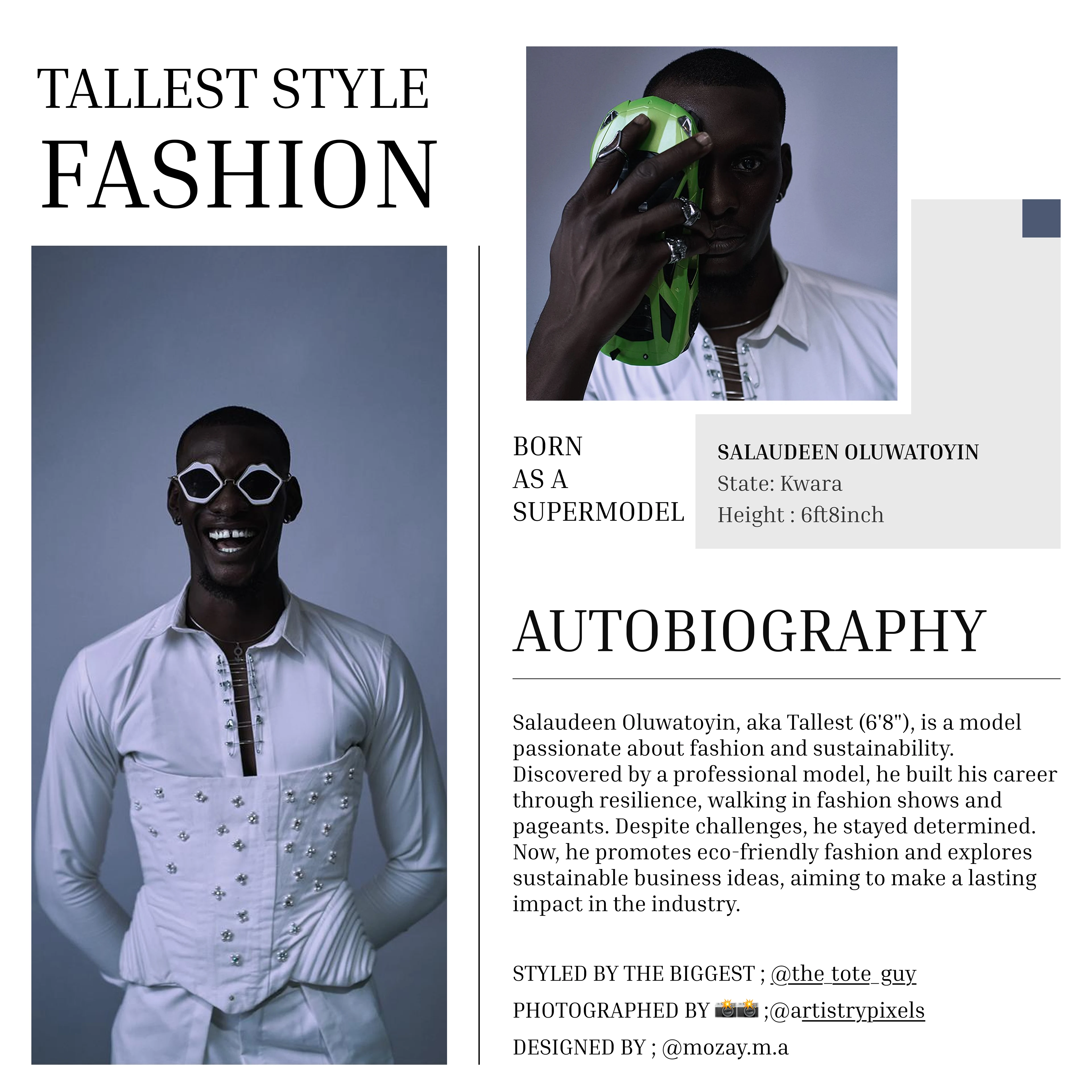 Fashion Model Autobiography