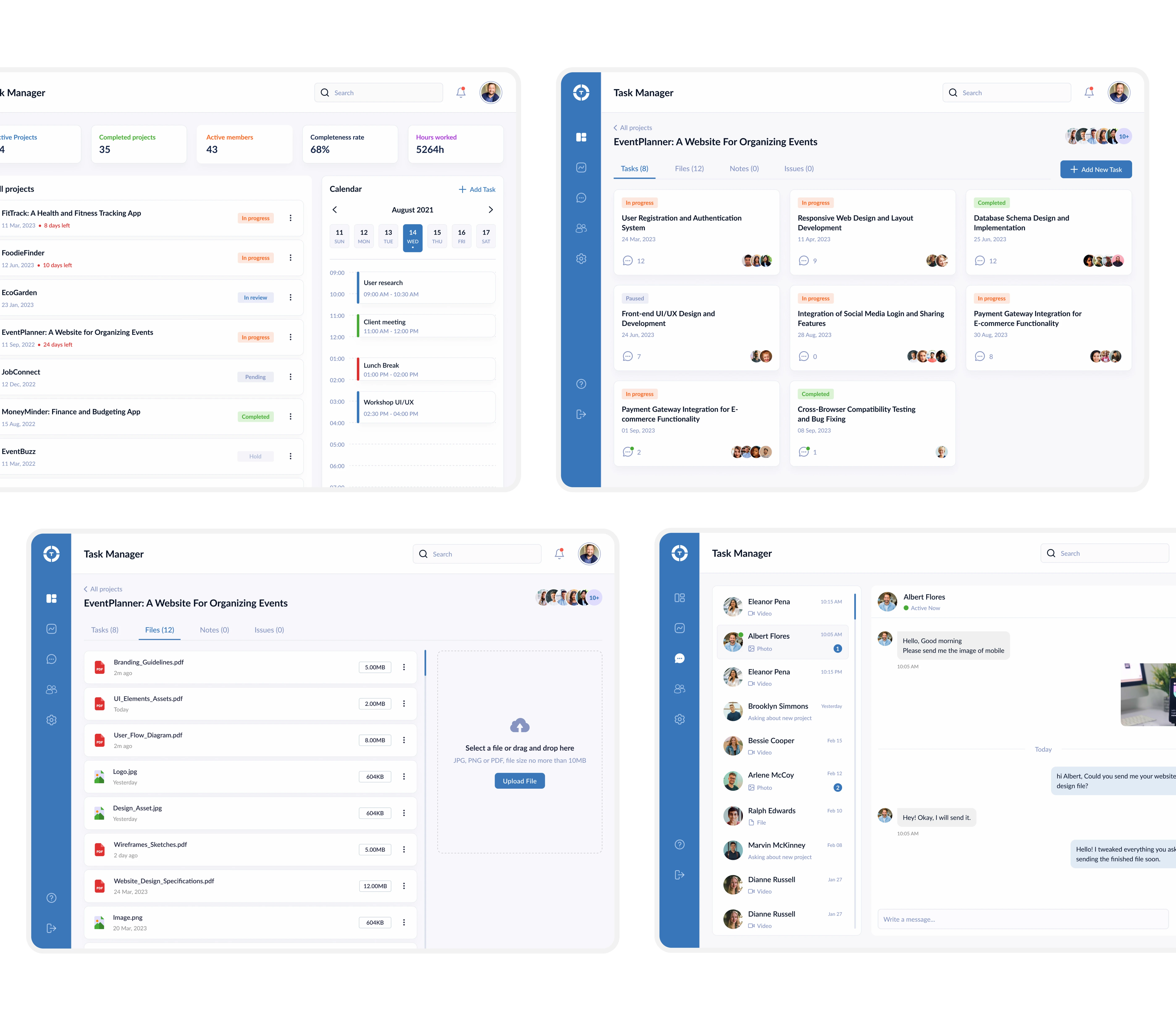 Task Flow WebApp / Dashboard - SaaS Product