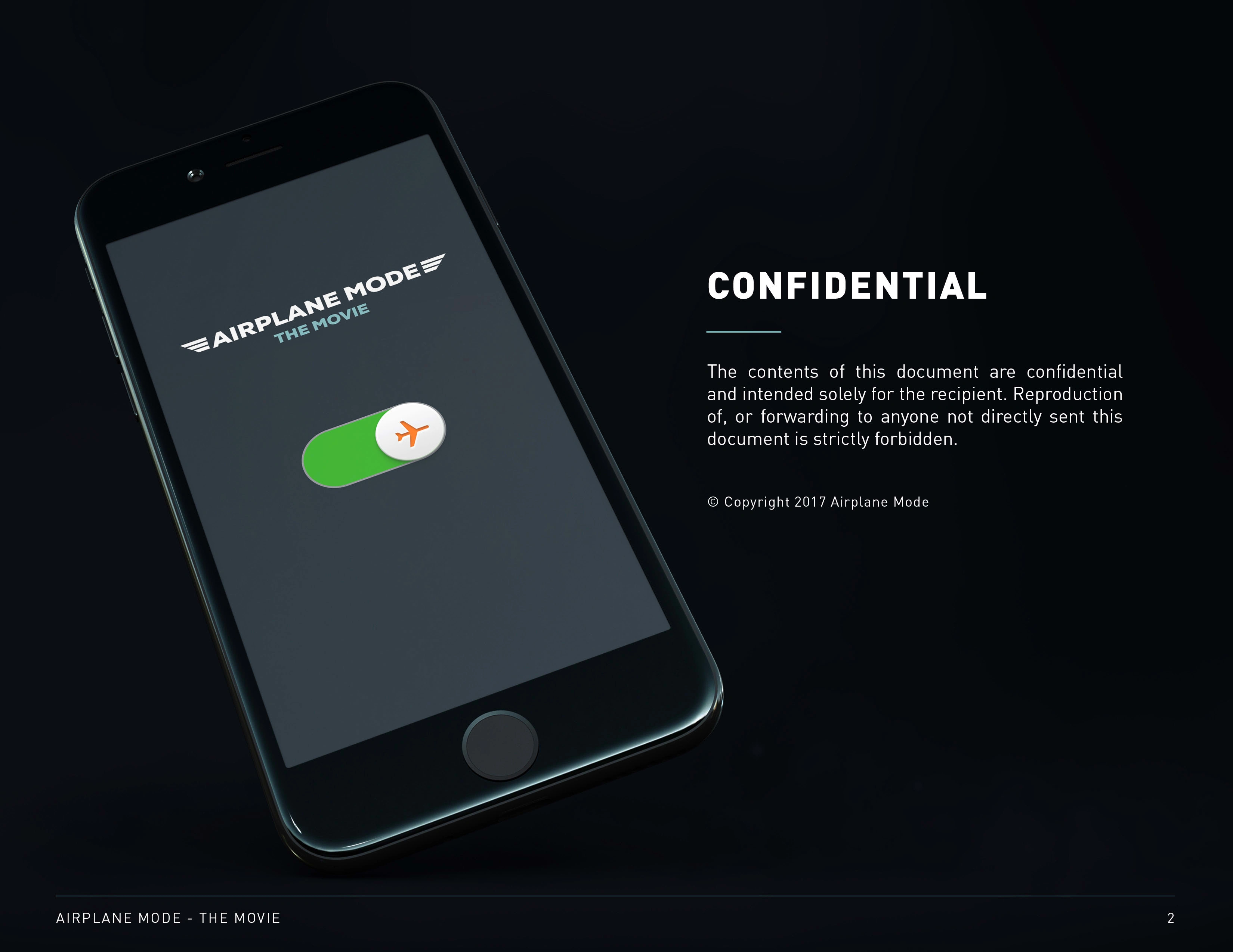 Airplane Mode Confidential Page