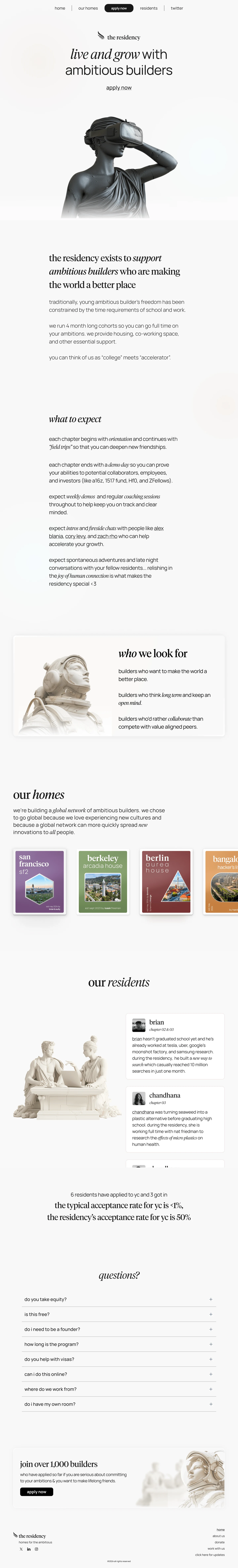 Homepage Design