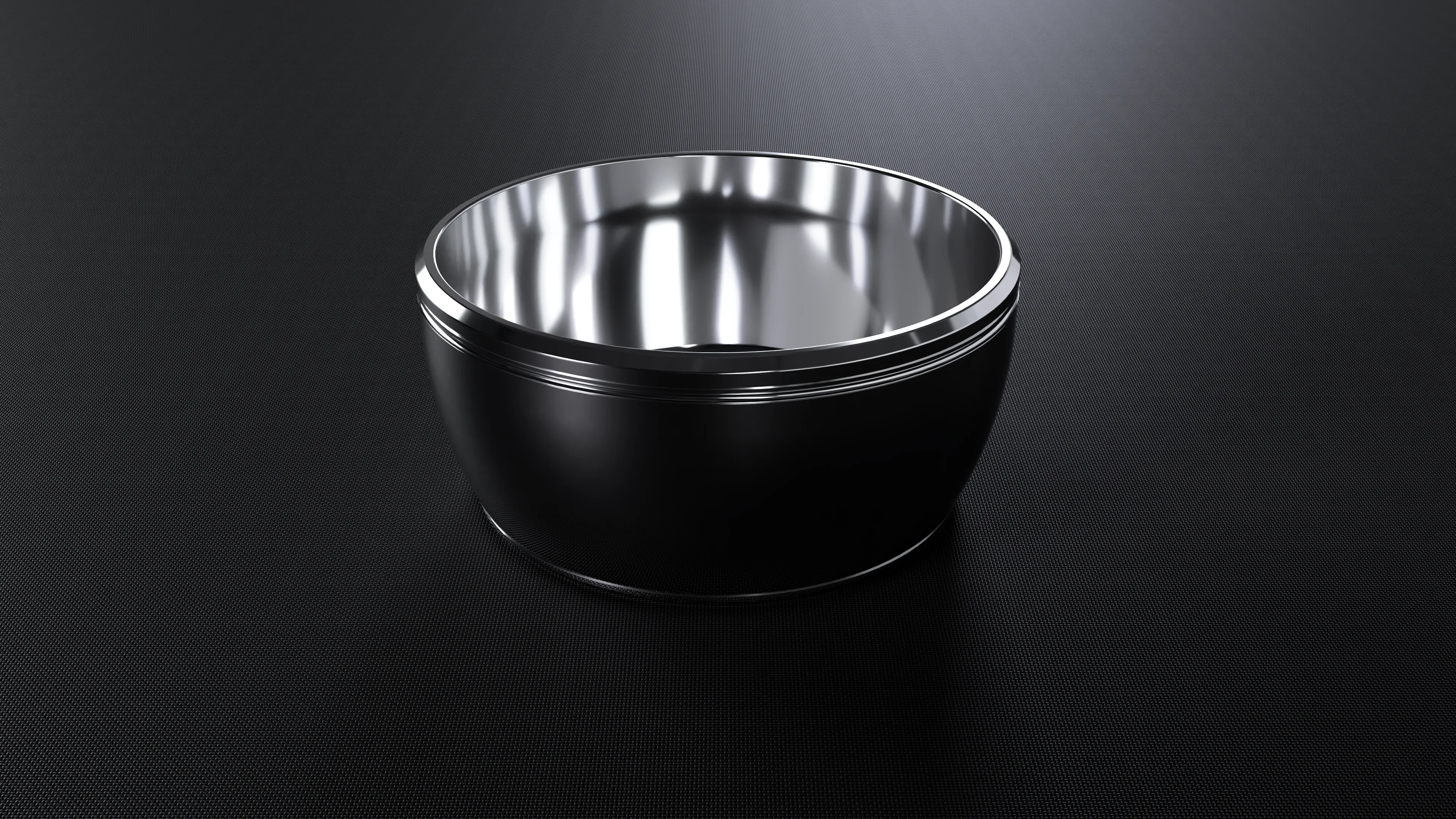 Solid Stainless Steel Cereal Bowl