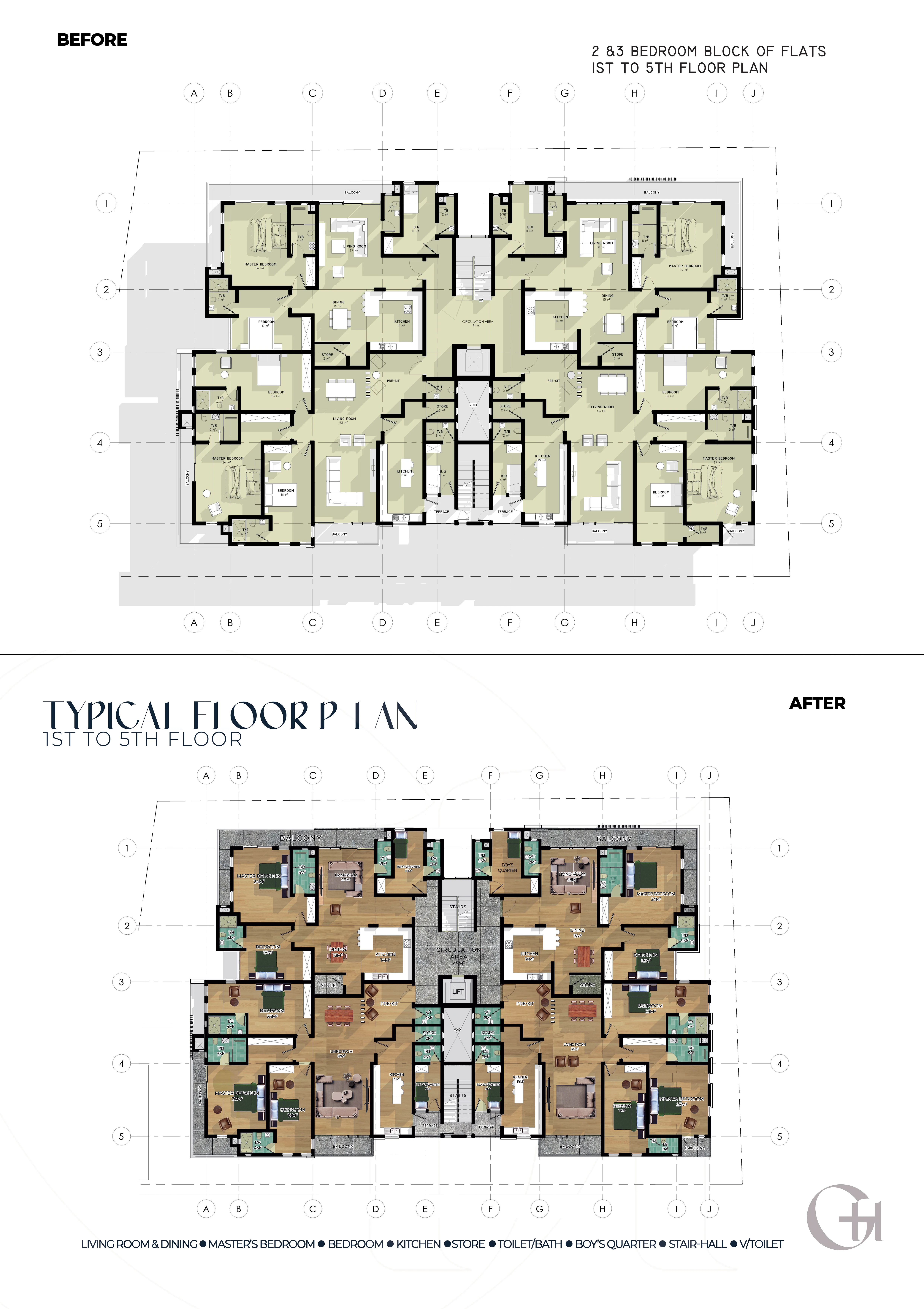 Here is another page slide of a "BEFORE" & "AFTER Transformation also.