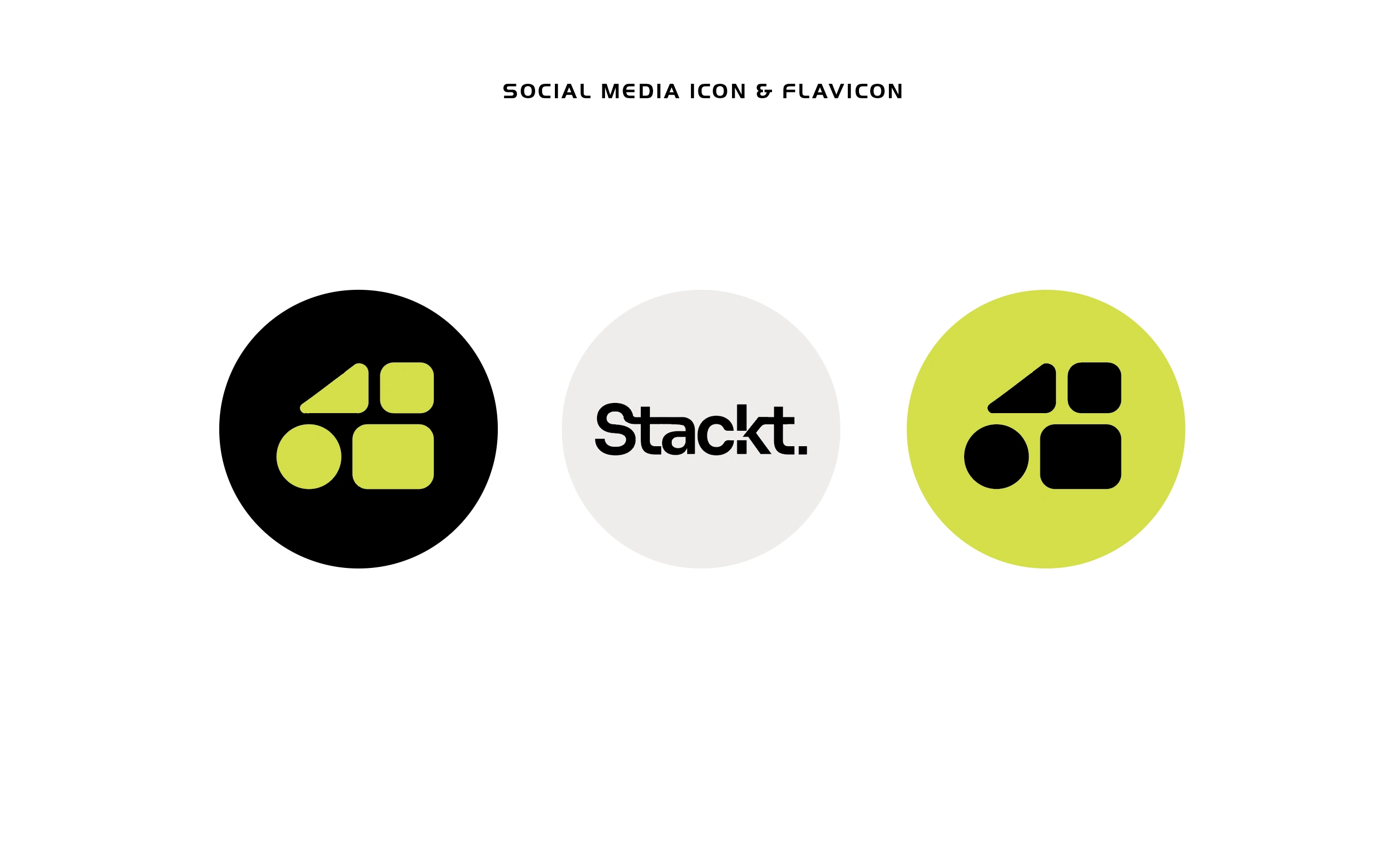 Social Media Icon and Favicon - Fitness, Health & Wellness brand