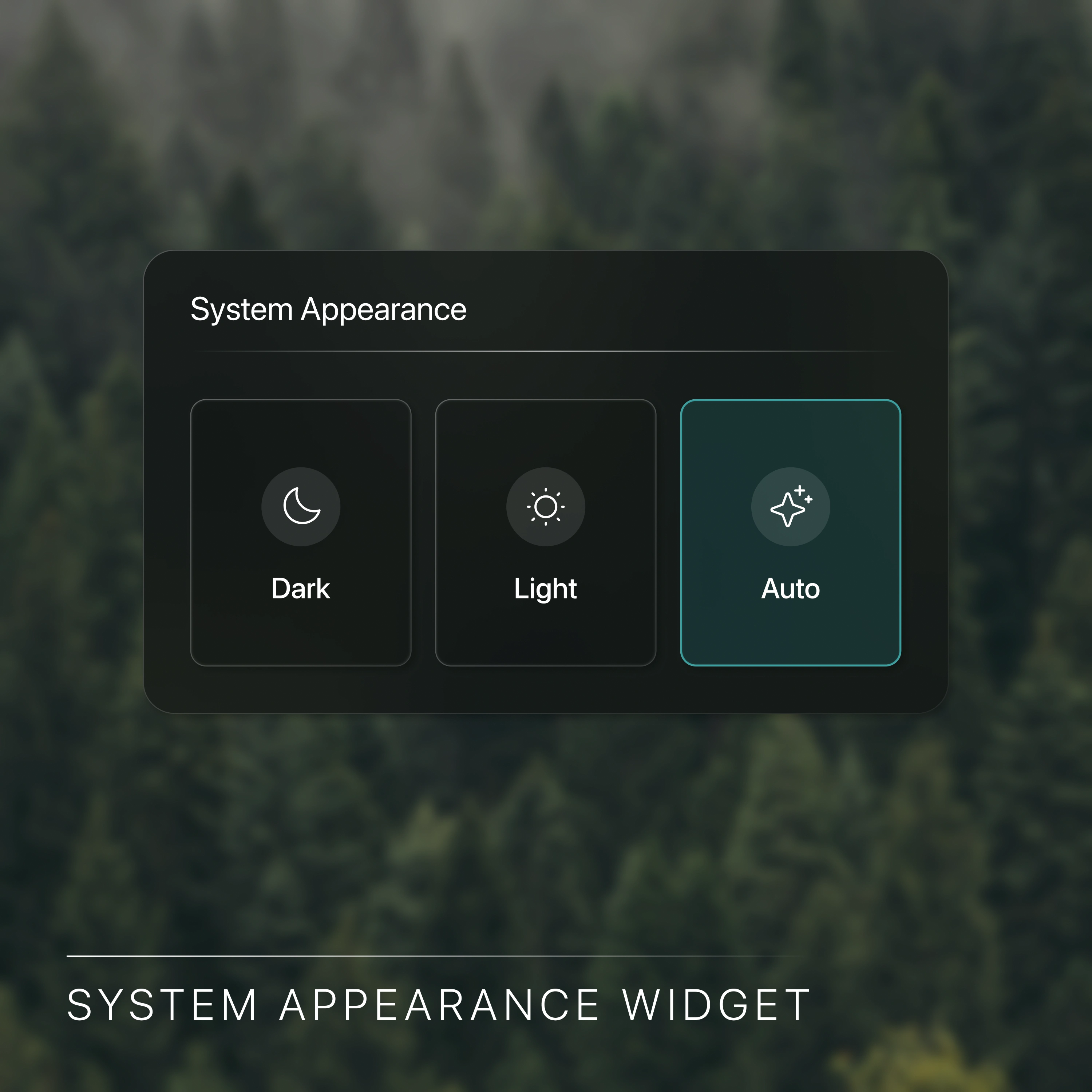 System Appearance