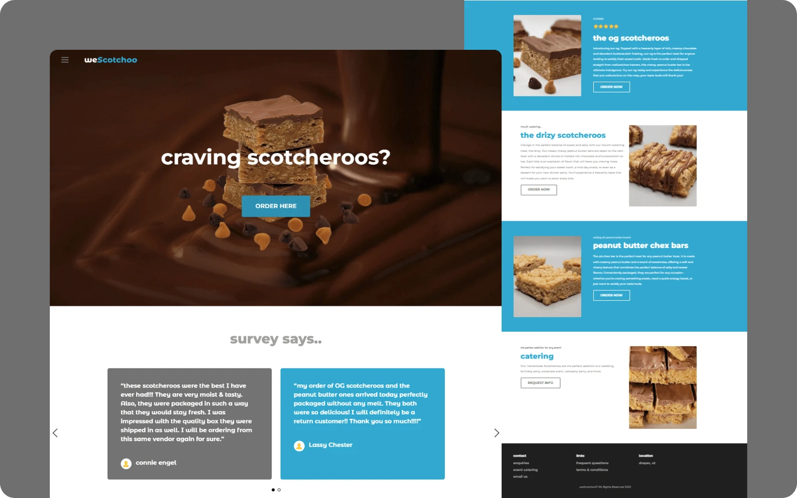 weScotchoo - Landing Page