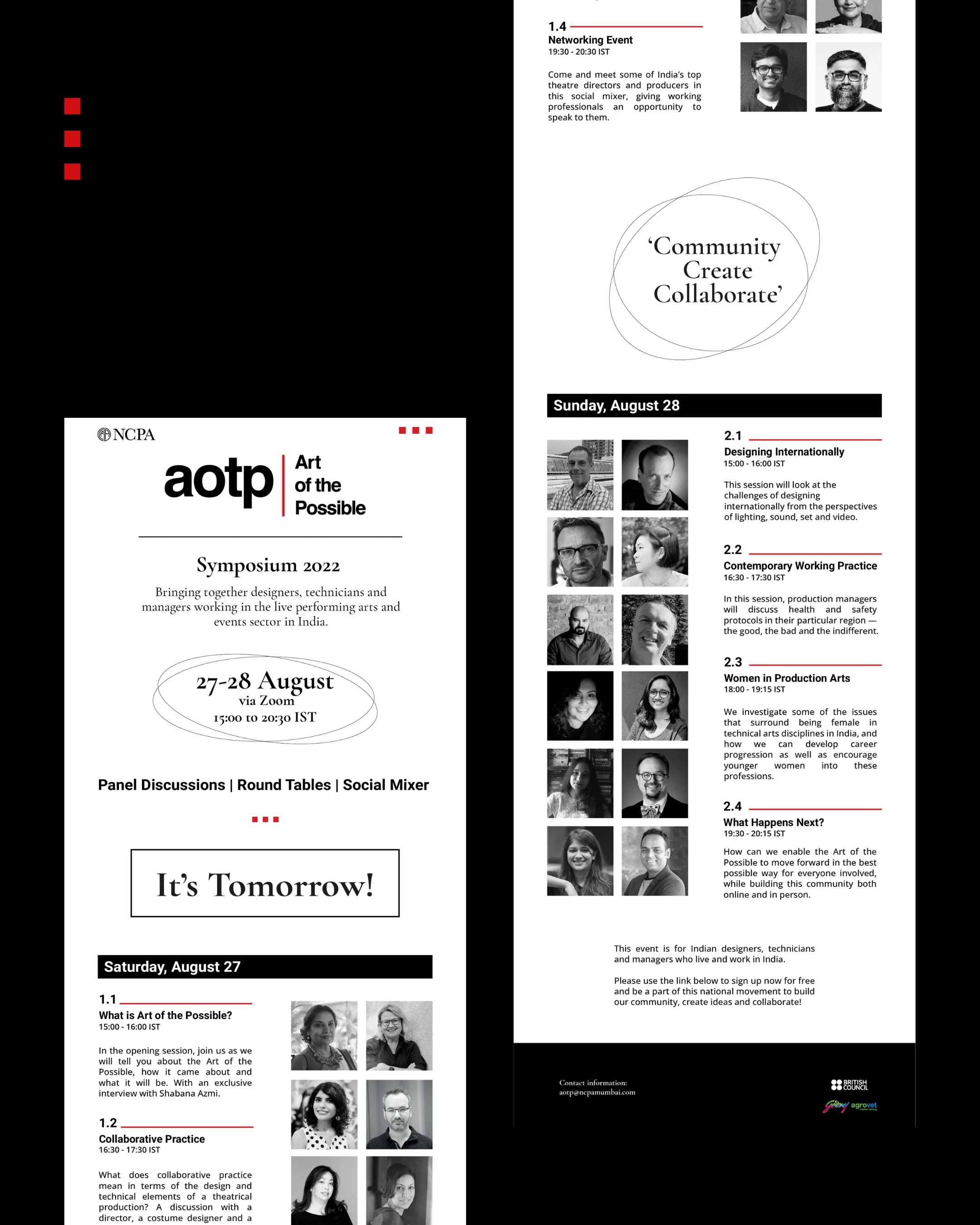 Emailer design for 'AOTP'