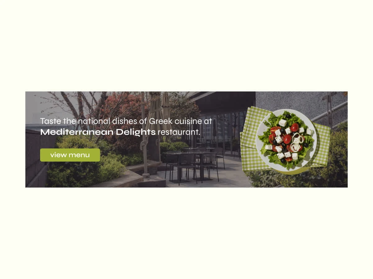 Mediterranean Delights Banner