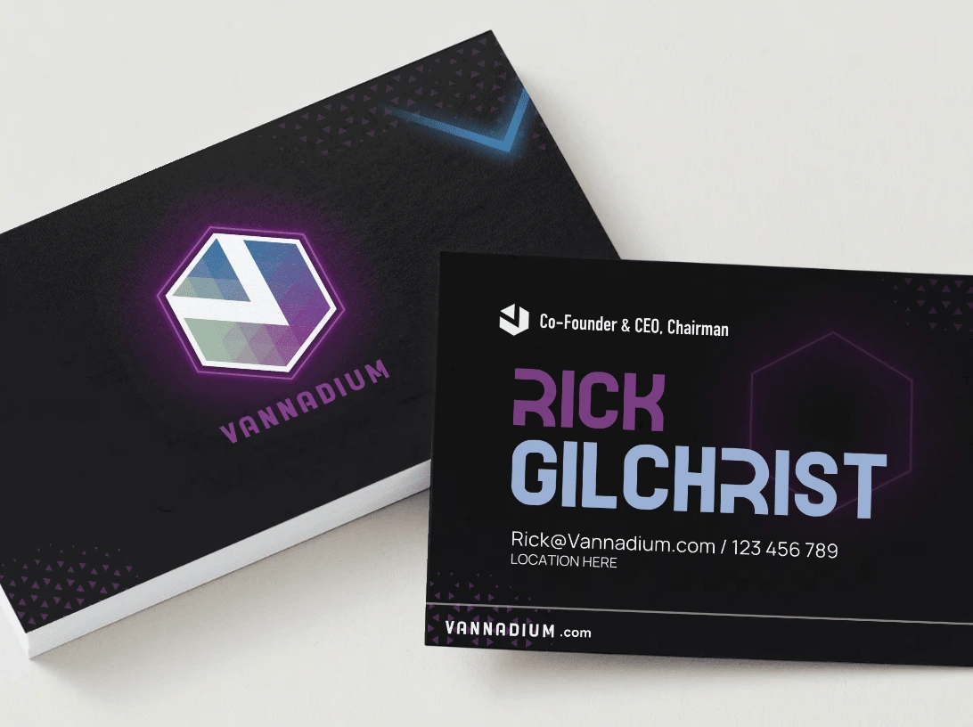 Vannadium, business cards