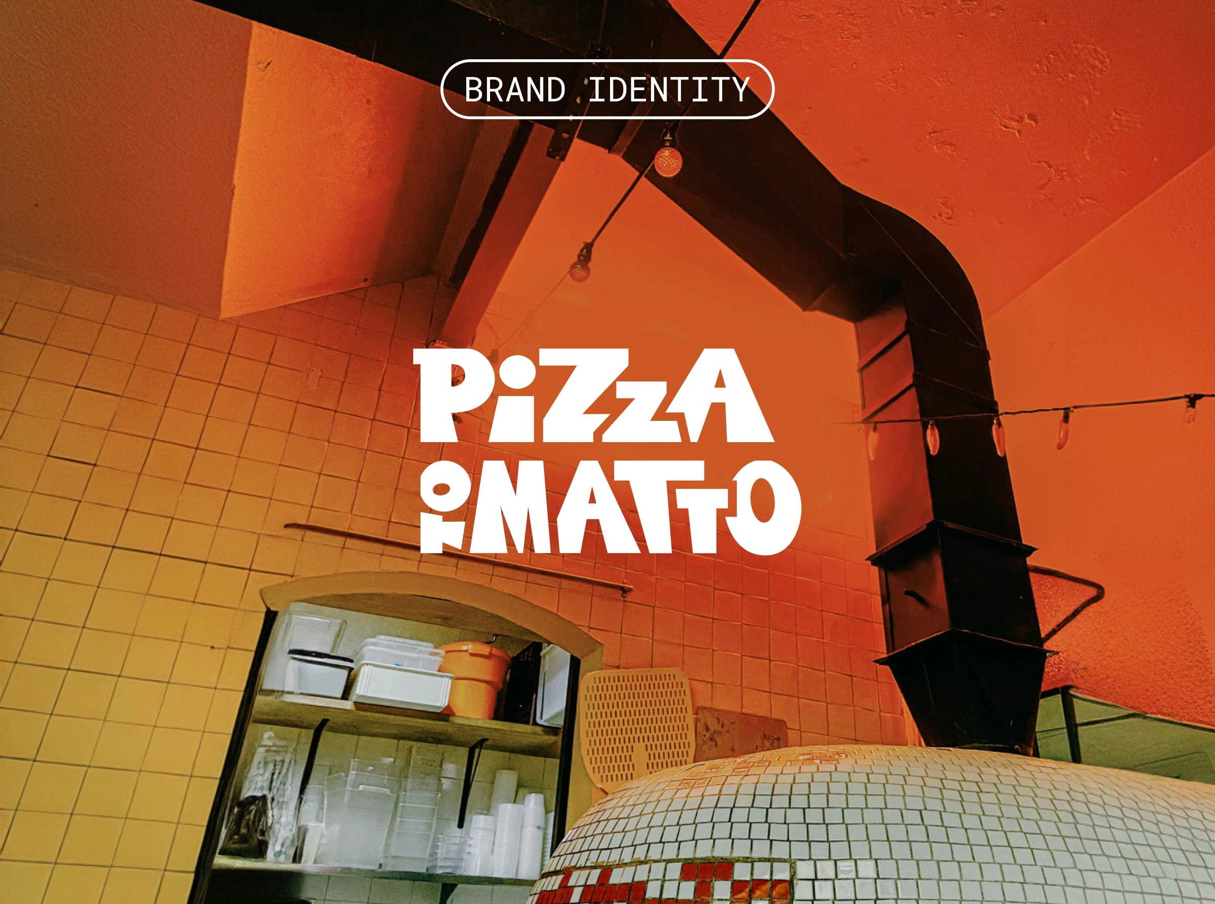 Wordmark for Pizza ToMatto