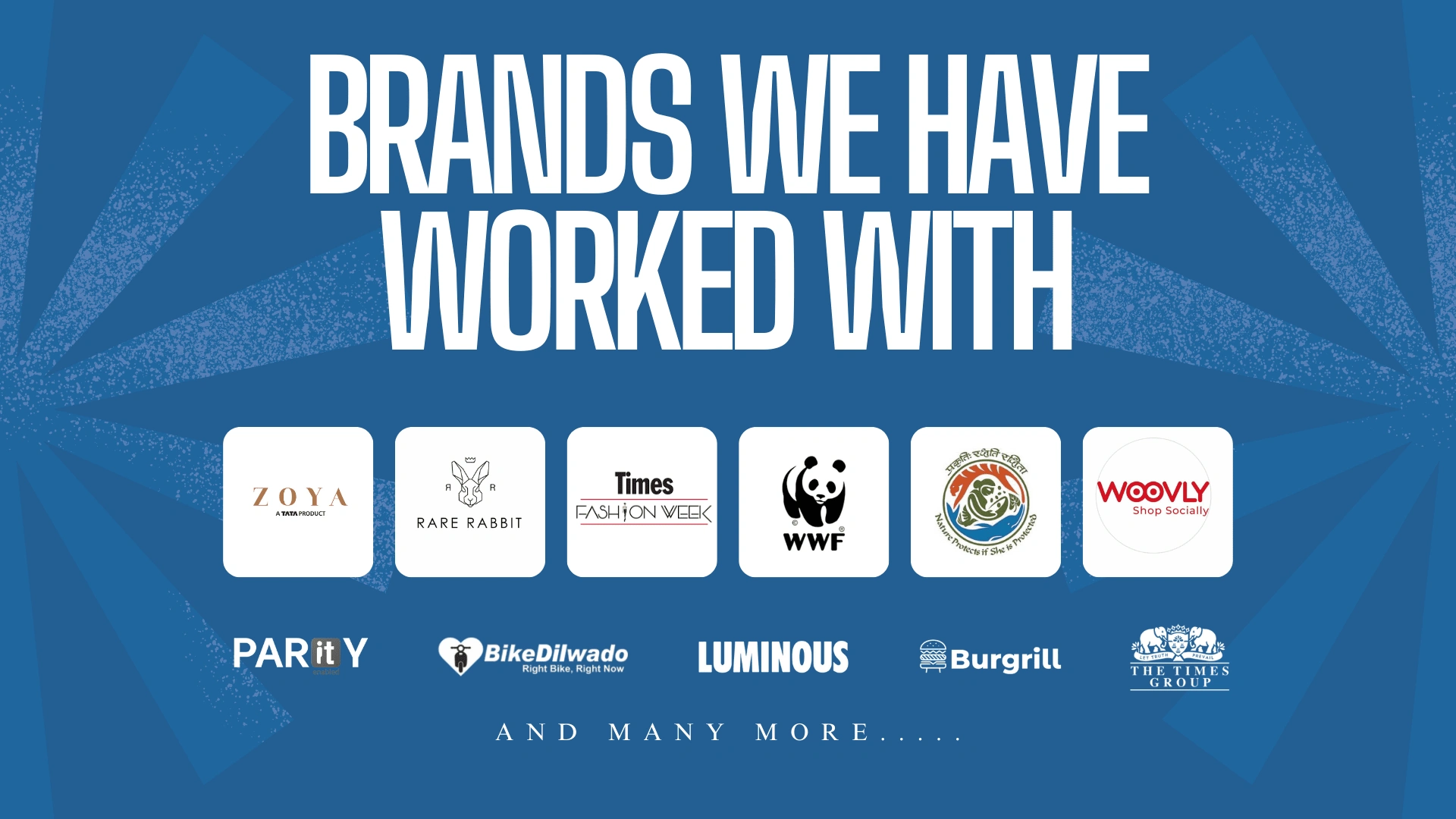 Brands we have worked with