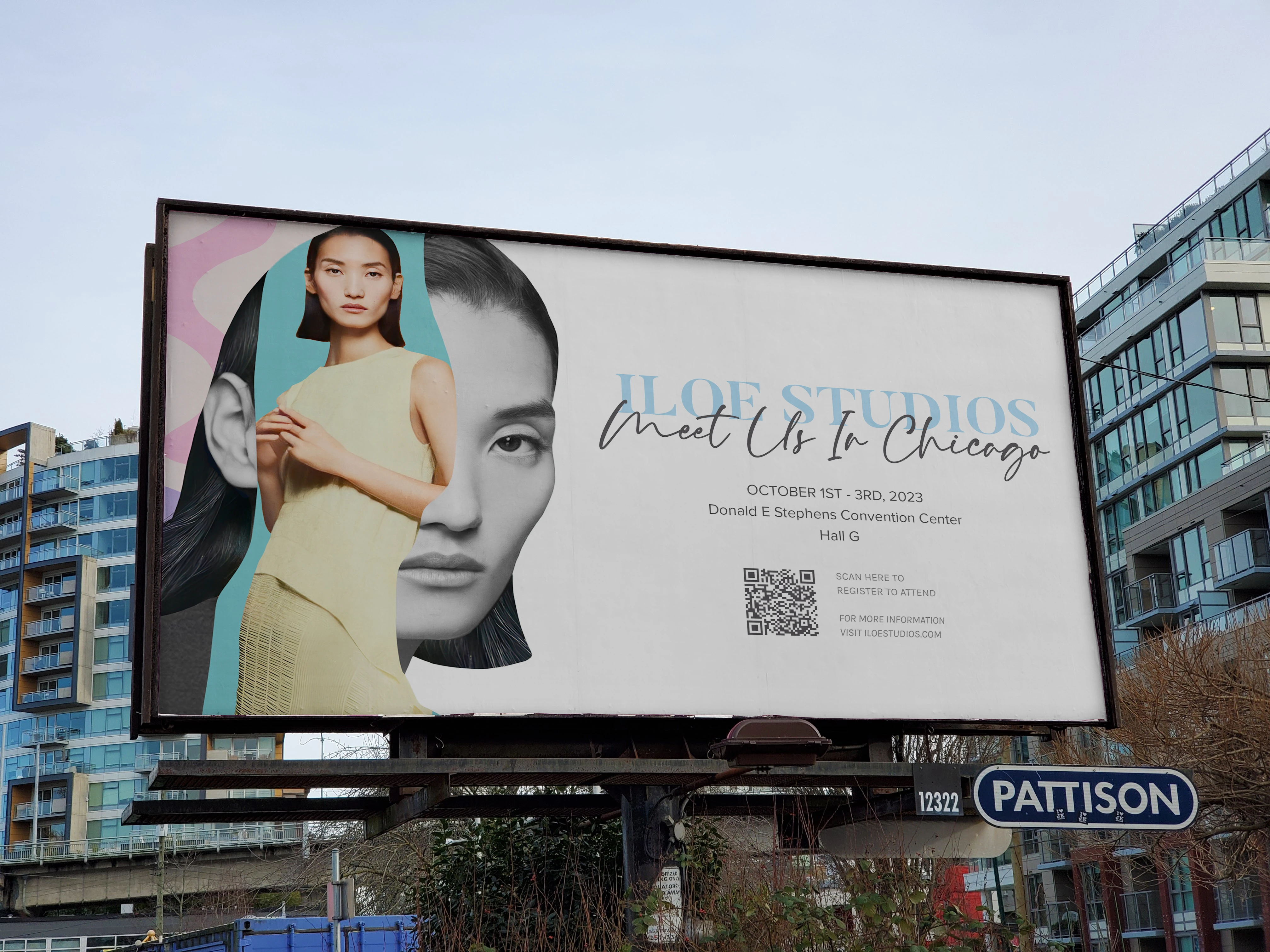 Billboard Advertising For Fashion Event 2023