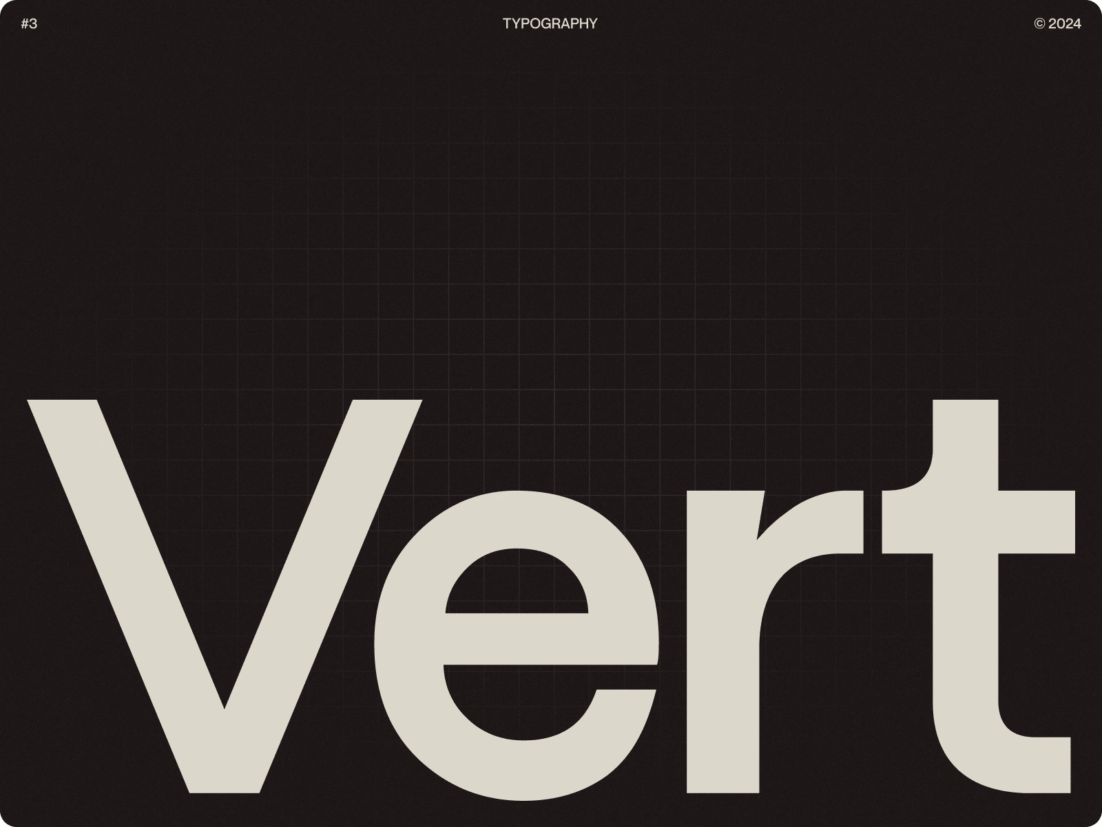 Vert Grotesk Display