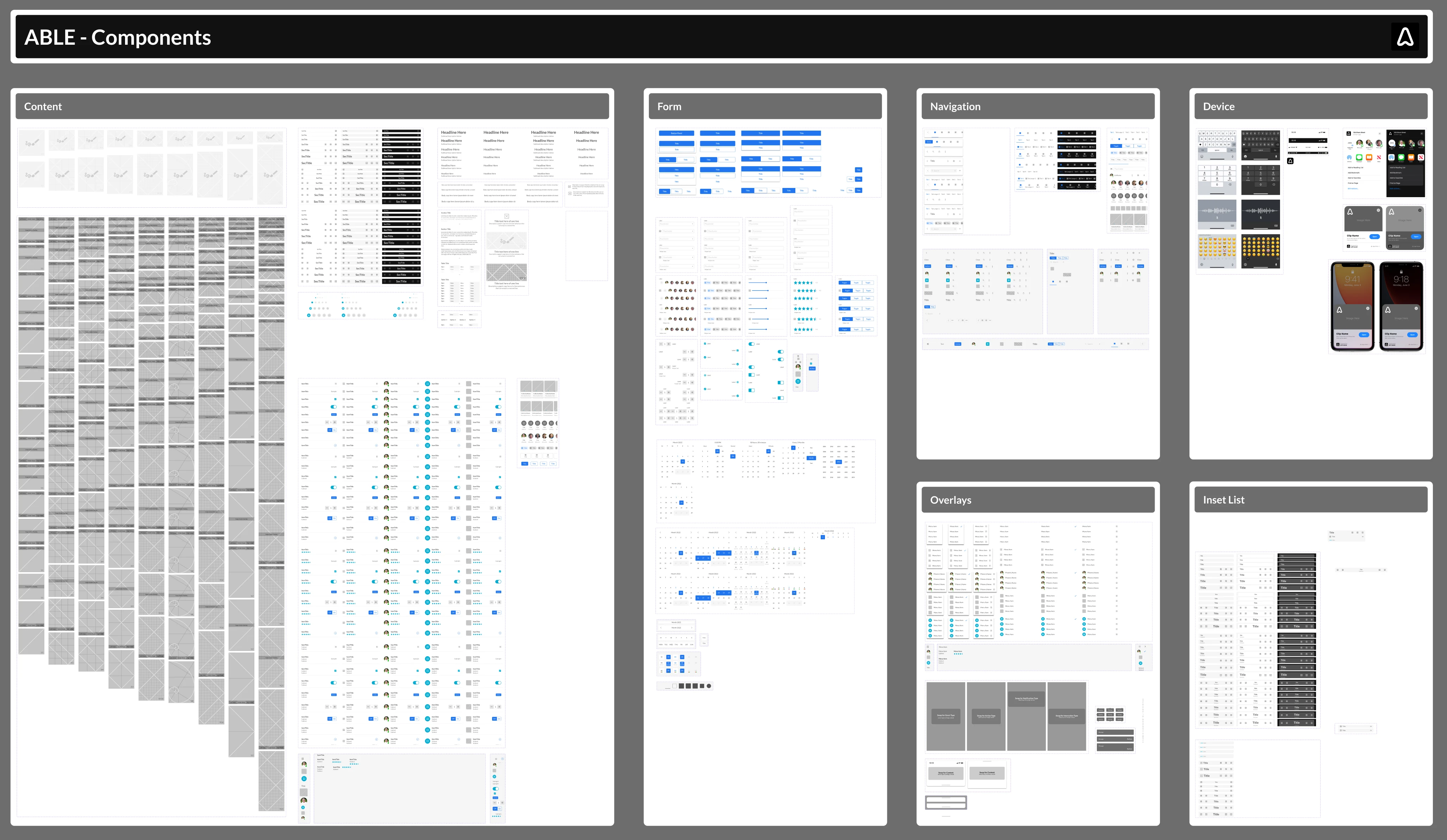 Figma - ABLE Components