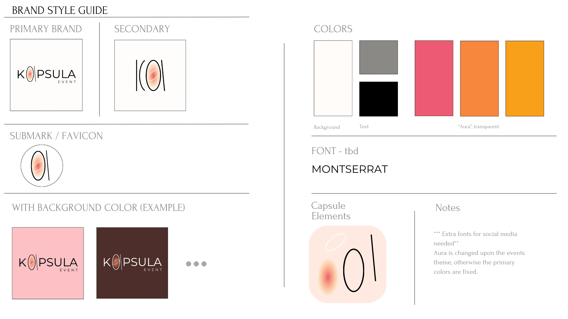 Kapsula Design Brand - Kapsula by Anna Maria Hermann