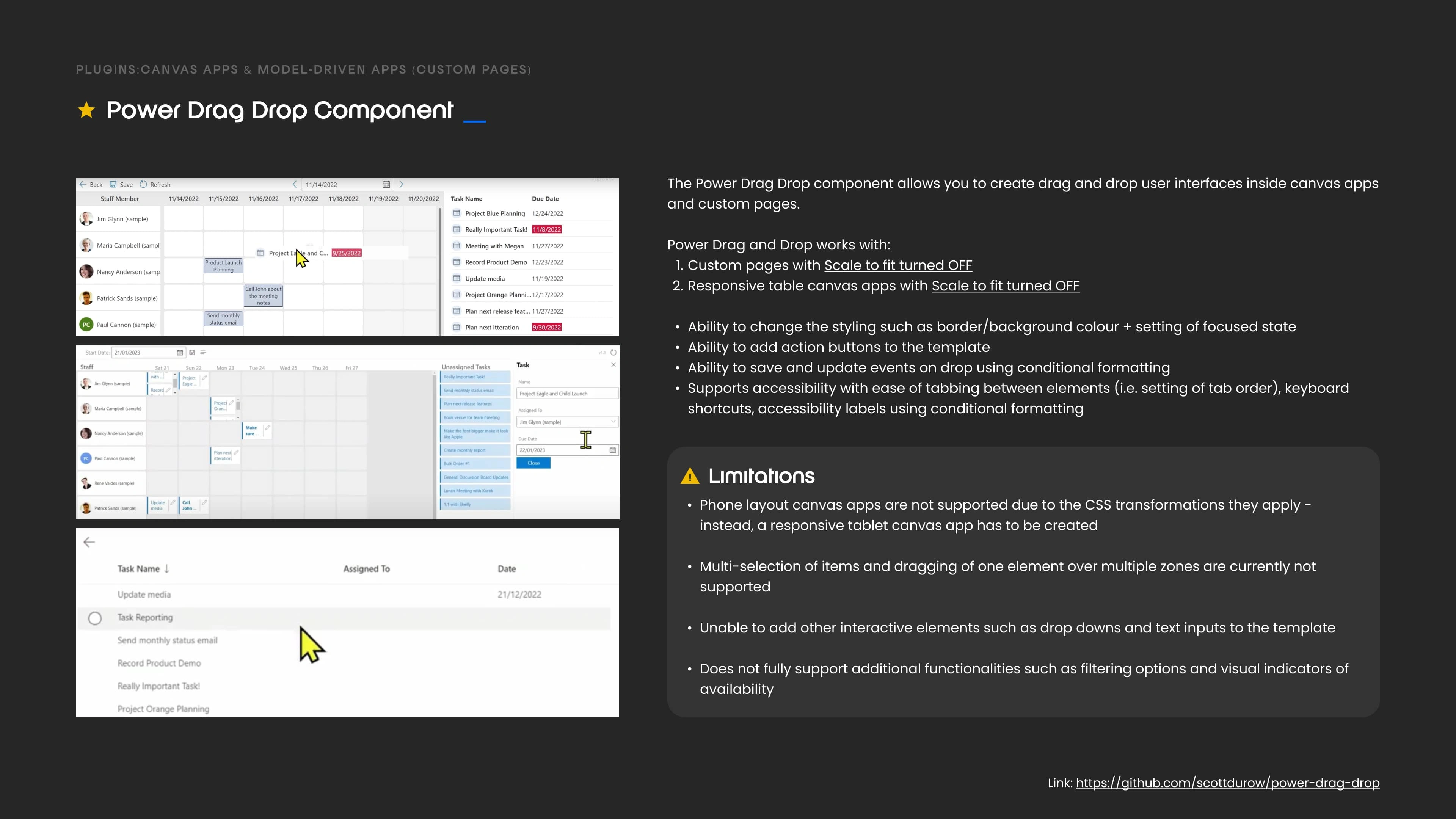 Plugin - Drag and Drop