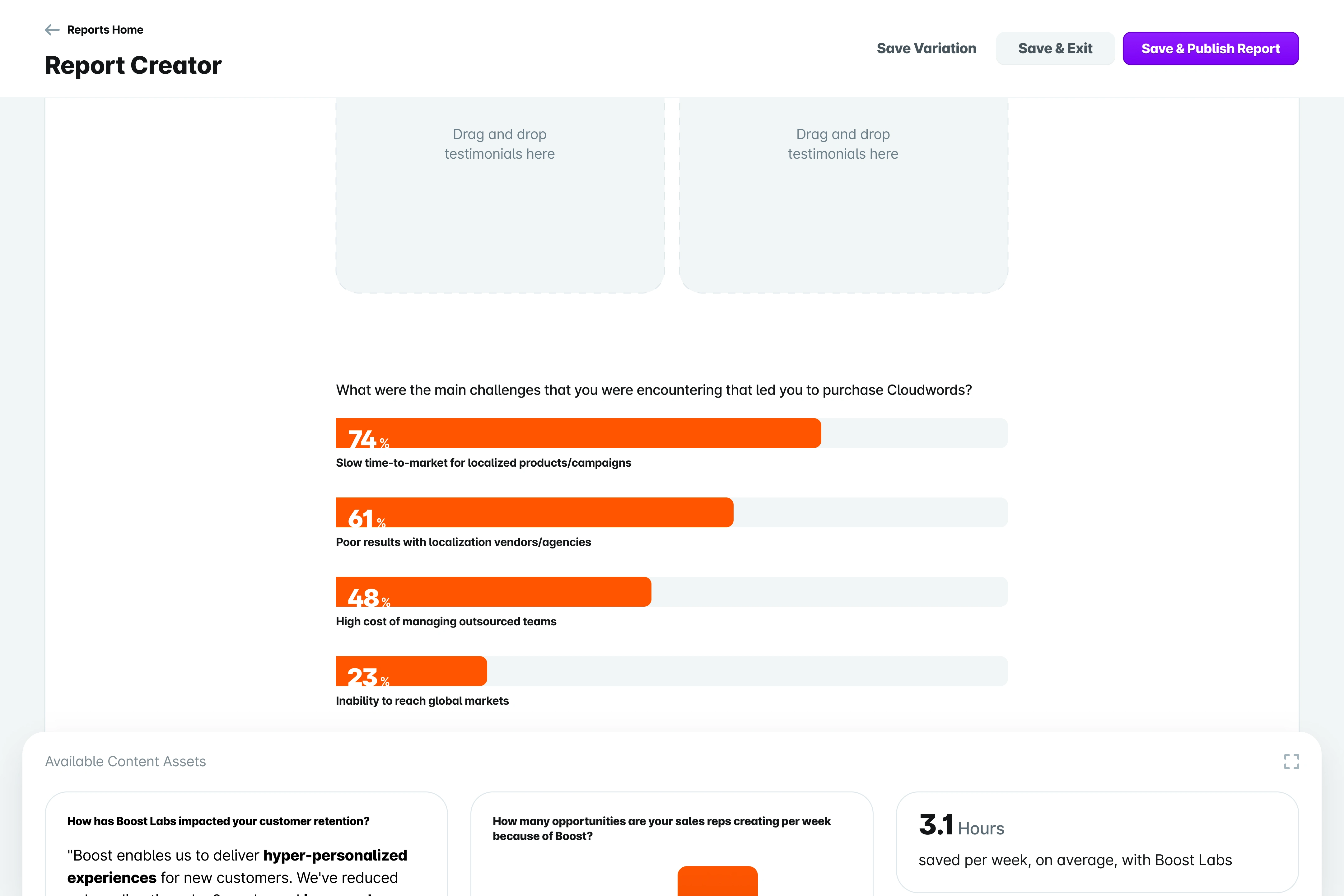 Report Creator - View 3