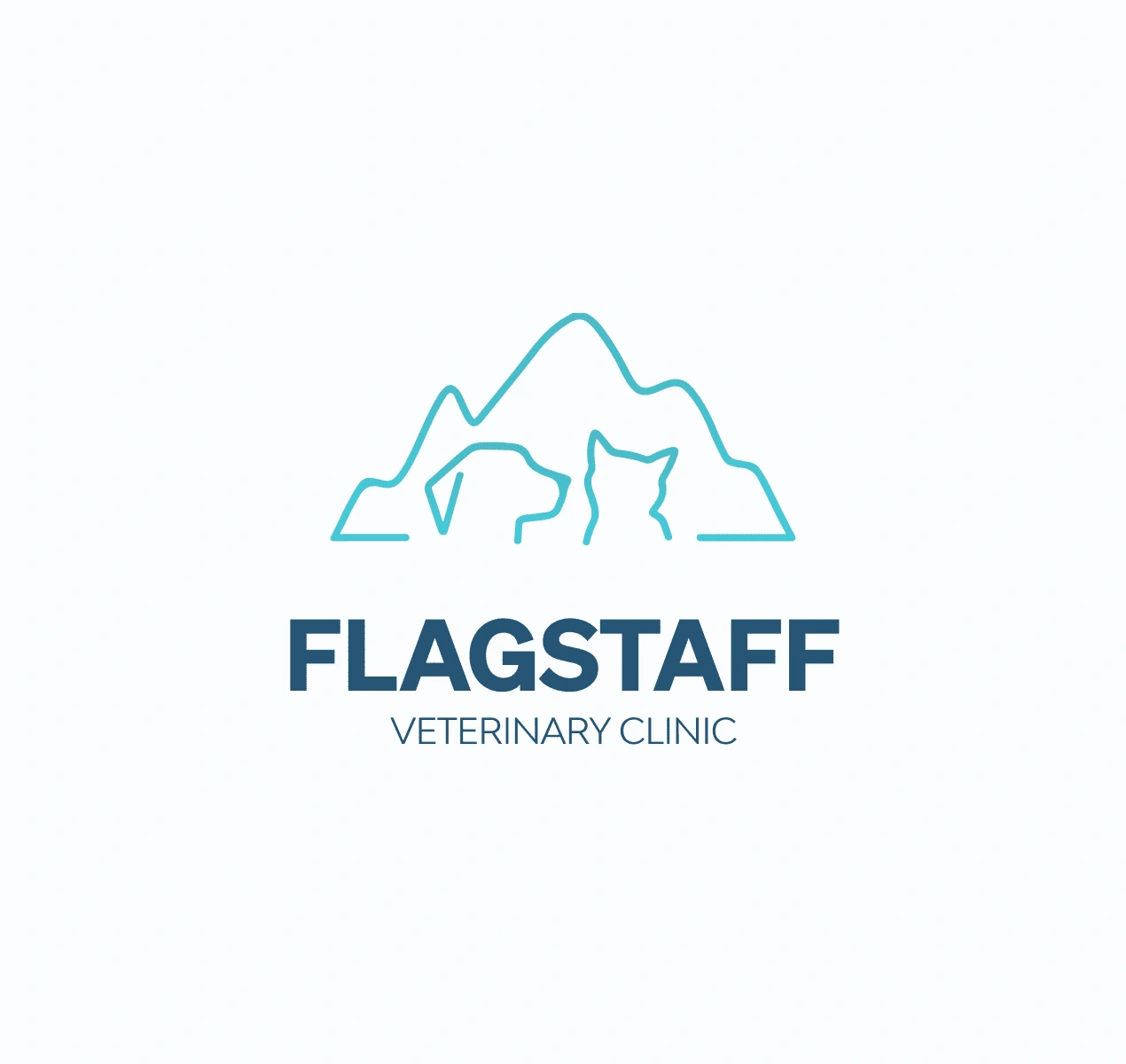 Flagstaff Vet Logo Design