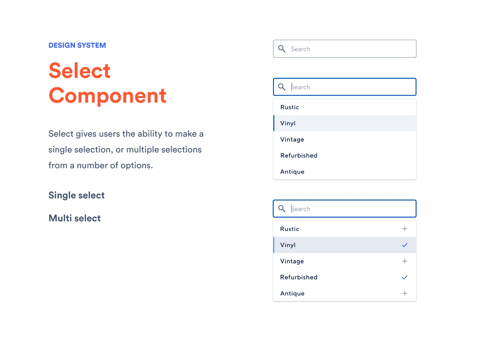 Select Component